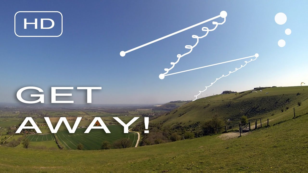 Paragliding XC Secrets: Getting away from a small hill on a paraglider