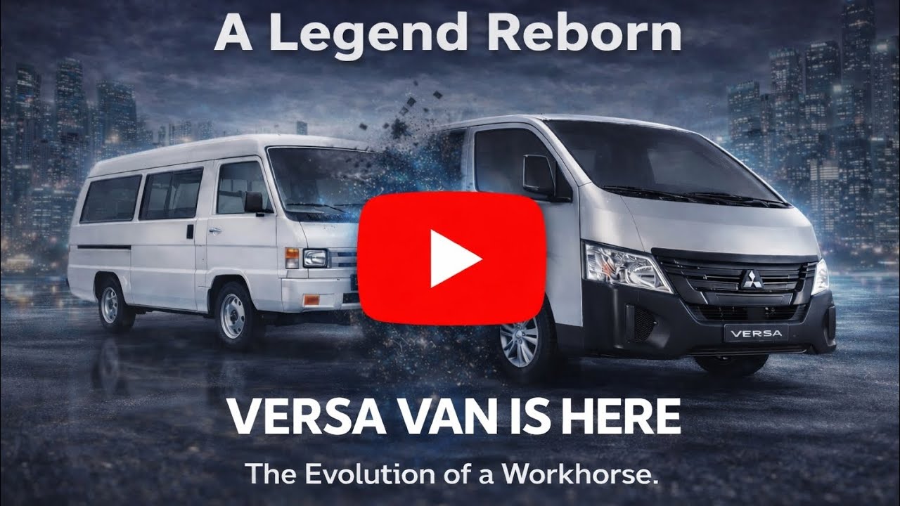The All-New Versa Van Is Here! Built for Business.#VersaVan #VersaVanPH #MitsubishiVersa#BusinessVan