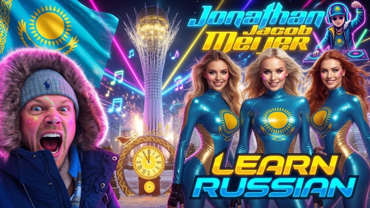 Jonathan Jacob Meijer & The Kazach Astana Sisters - Learn Russian With Us!