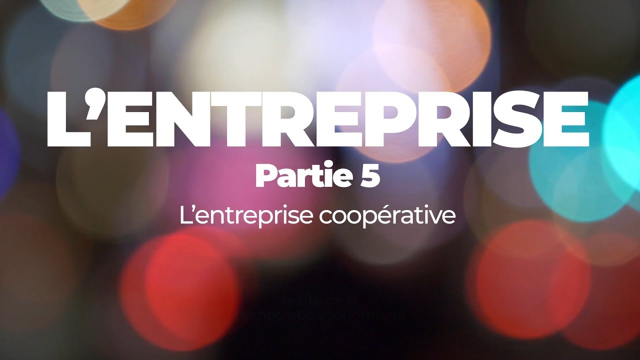 [economie.org] L’entreprise #5 – L’entreprise coopérative