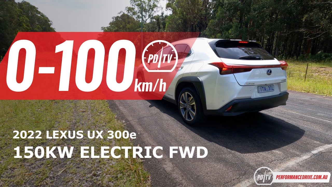 2022 Lexus UX 300e 0-100km/h & motor sound