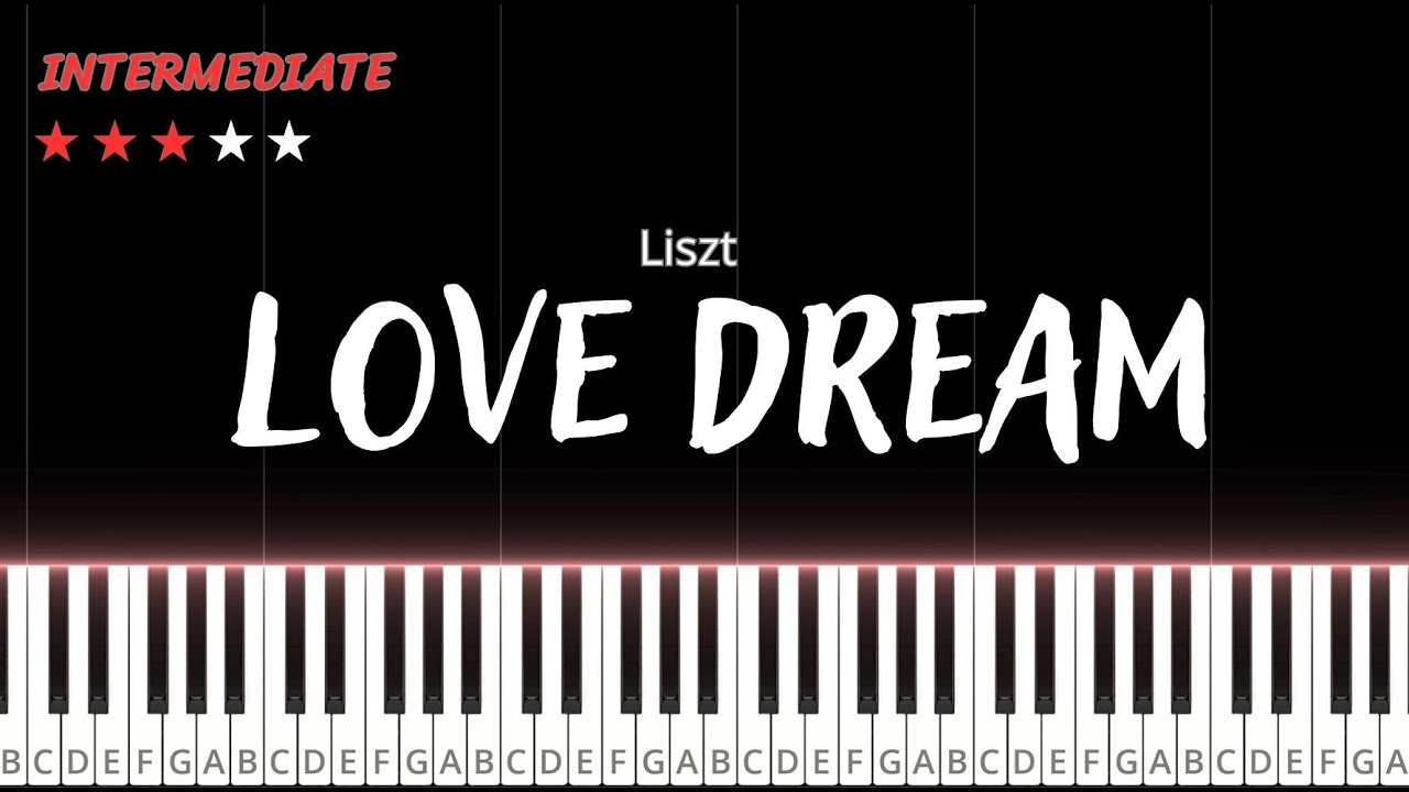 Liszt - Liebestraum - Love Dream | INTERMEDIATE Piano Tutorial!
