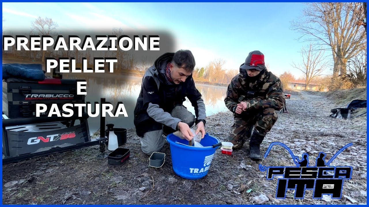 Pesca ITA-Preparazione pellet e pastura