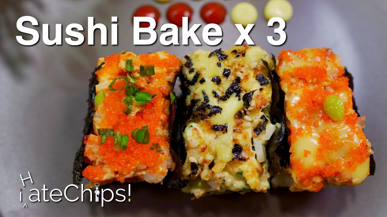 Easy Sushi Bake (3 Recipes)