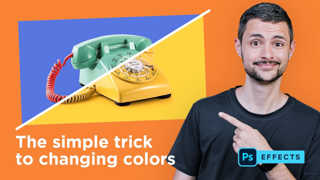 Easy Image Recoloring in Adobe Photoshop