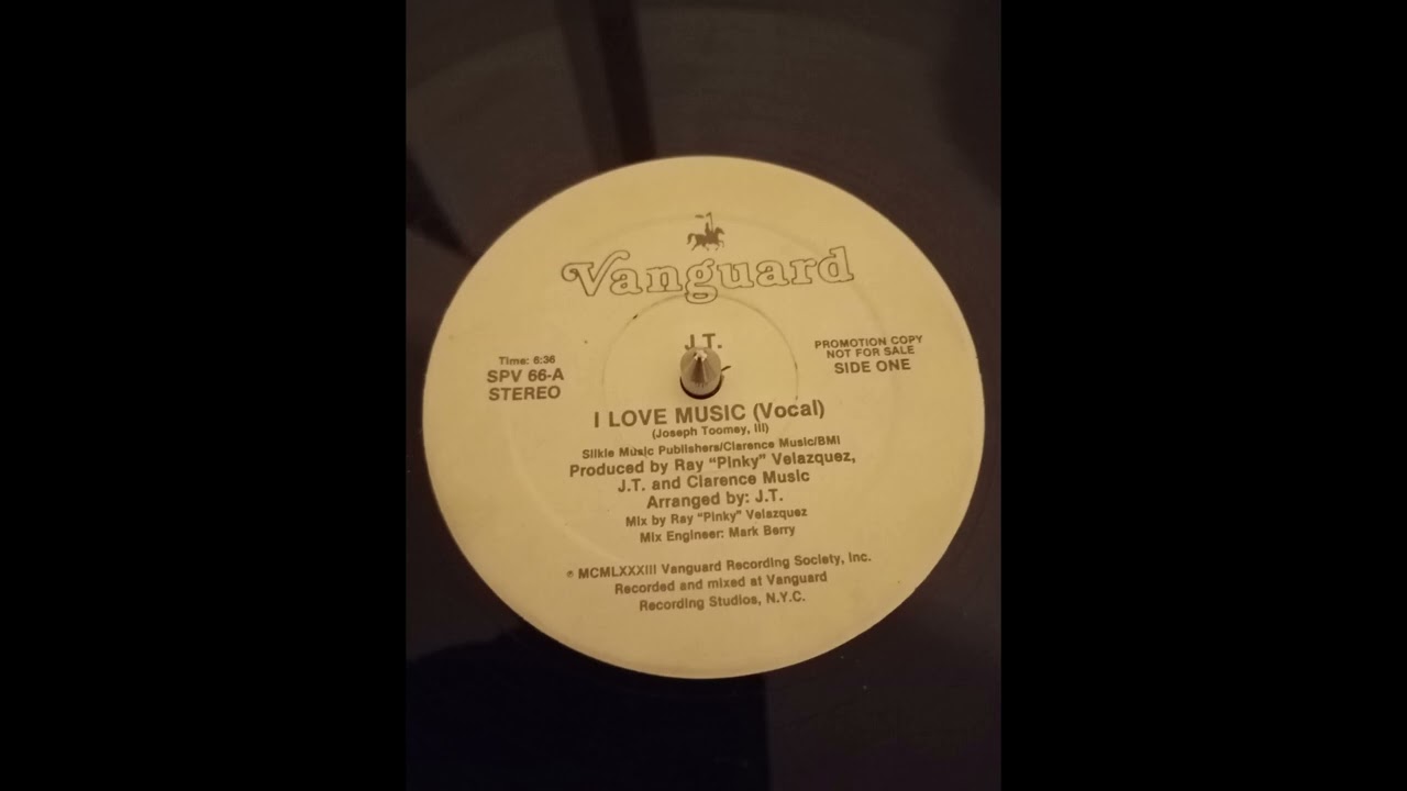 J.T - i love music  1983