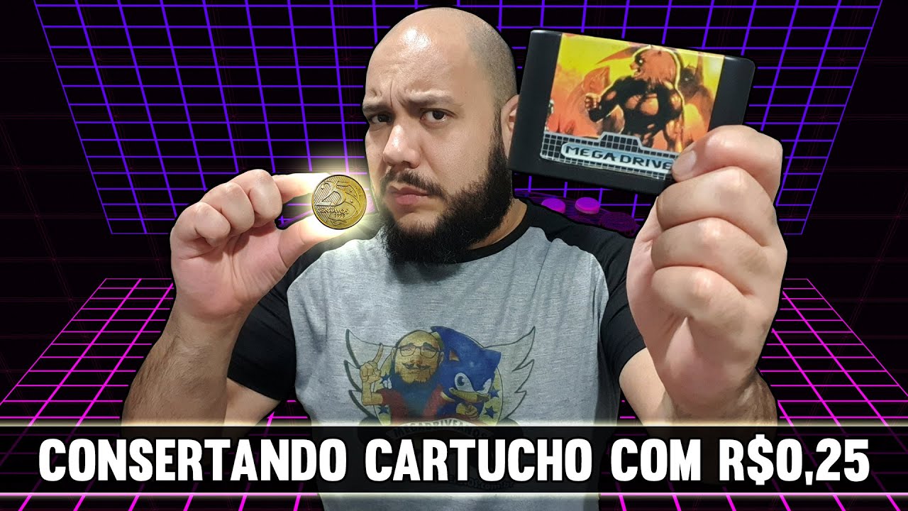 Consertando cartucho com R$0,25