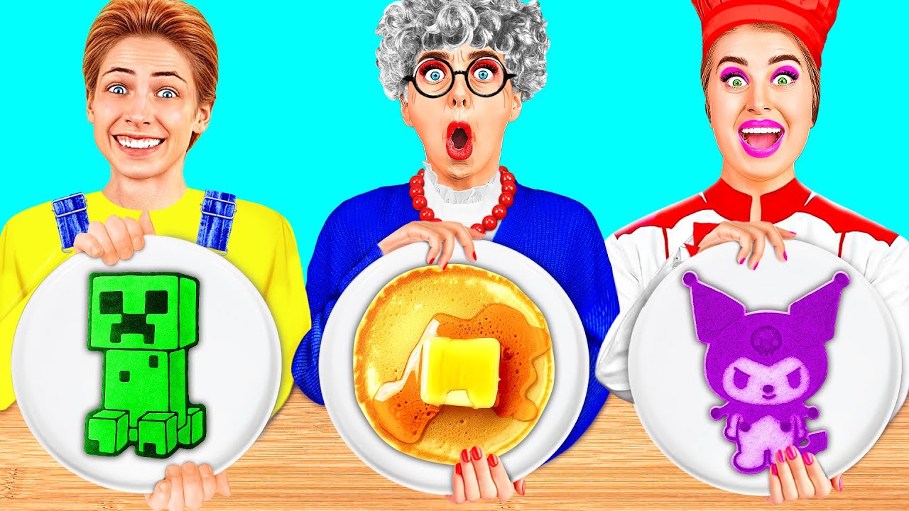 Кулинарный Челлендж: Я против Бабушки | Вкусные Кухонные Лайфхаки от Crazy DO