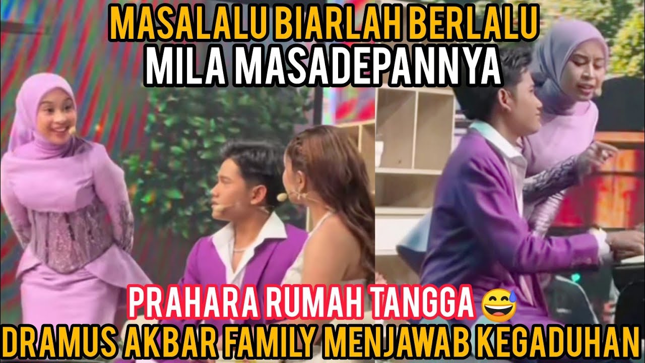 DRAMA MUSIKAL AKBAR FAMILY TEGASKAN VALEN & CANTIKA SUDAH TIDAK ADA HUBUNGAN. MASALALU BIAR BERLALU