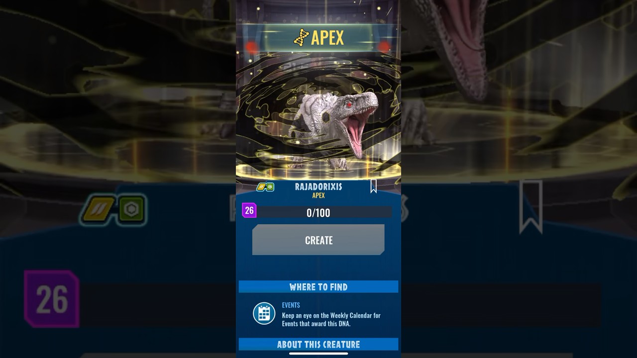 Rajadorixis Unlocked! | Jurassic World Alive #jurassicworld #dinosaur  #jurassicworldalive