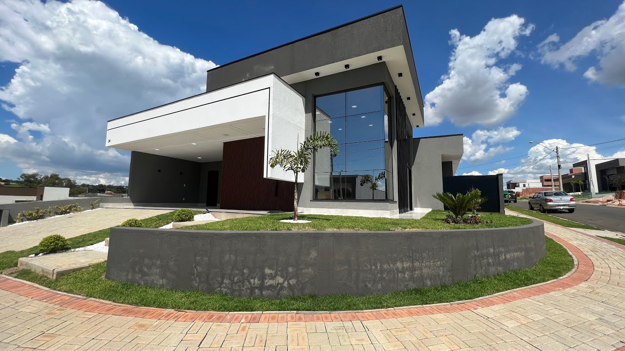 CASA A VENDA EM CONDOMÍNIO FECHADO EM INDAIATUBA, 3 SUÍTES ESCRITÓRIO TÉRREA COM PISCINA