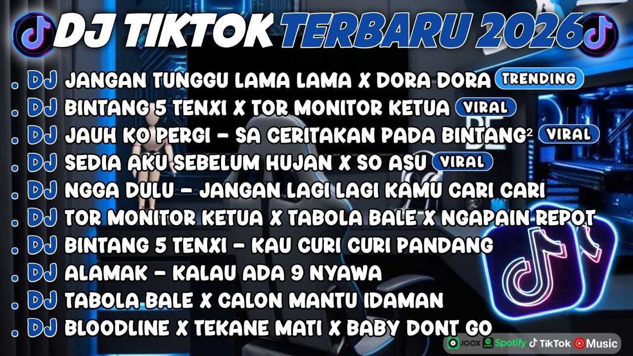 DJ TIKTOK TERBARU 2026🎵DJ JANGAN TUNGGU LAMA LAMA X DORA DORA🎵DJ BINTANG 5 TENXI X TOR MONITOR KETUA