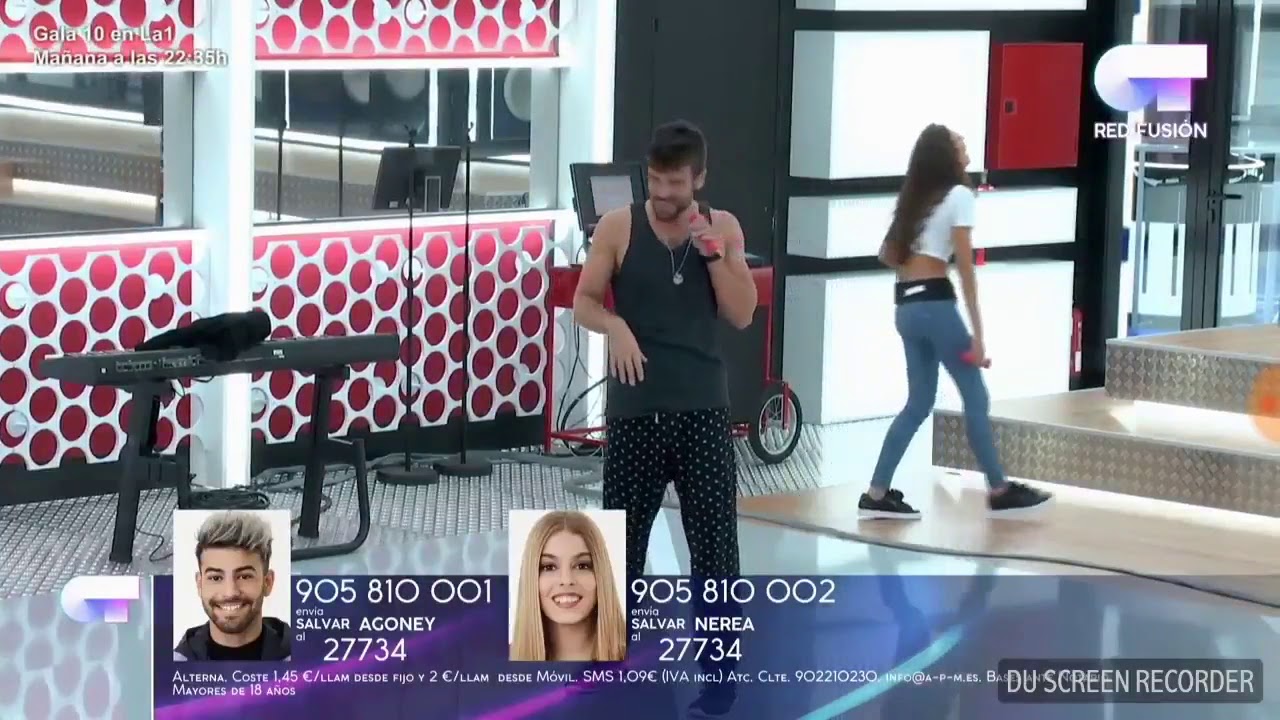 Ricky imita a Agoney, Roi Ana y Thalia comienzan a reir Ot 2017
