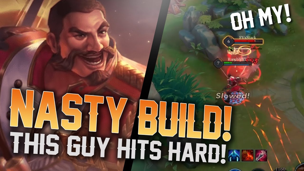 NASTY ROURKE BUILD!! [Arena of Valor] - Rourke Jungle Gameplay
