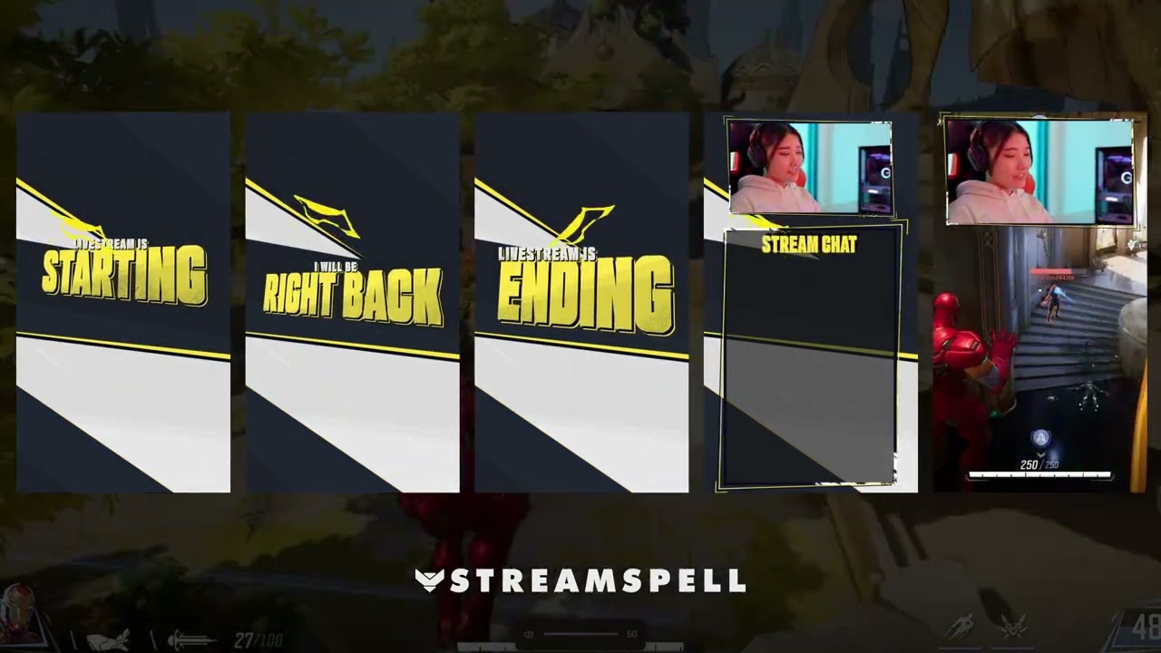 Marvel Rivals Twitch Overlays │ MARVELOOSE! Stream Package by StreamSpell