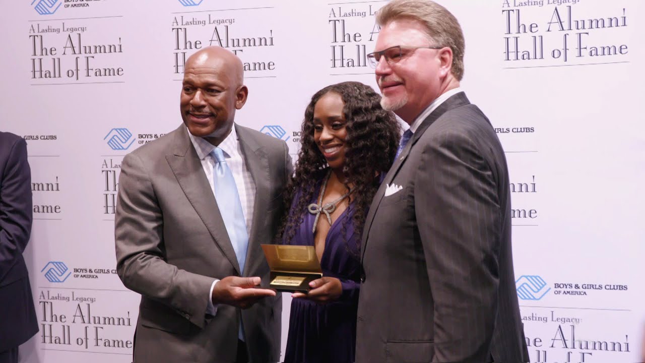 Naomi is inducted into the Boys & Girls Clubs of America Hall of Fame