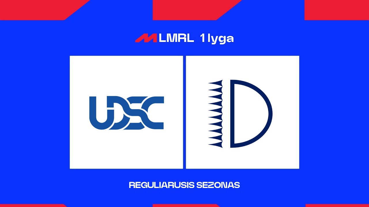 LMRL 1 lyga. Utenos DSC - Šiaulių SC „Dubysa“