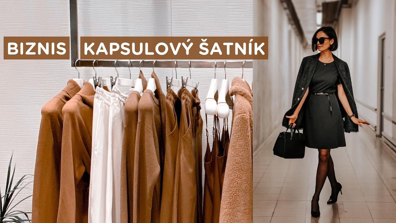 Biznis kapsulový šatník I Fashionspy.sk