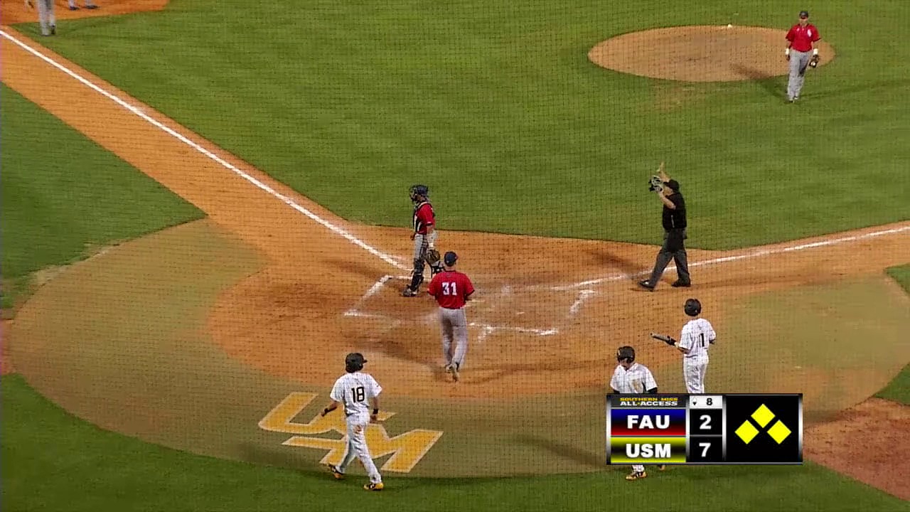 Southern Miss Baseball Highlights vs FAU 05.05.17