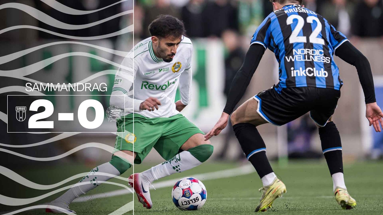 SAMMANDRAG | Sirius 2-0 Hammarby | Allsvenskan 2026