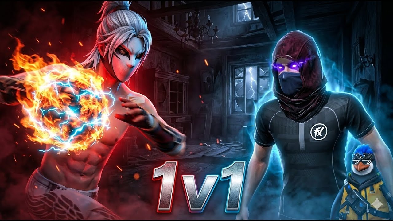 1vs2 Guild Test 😈 Who Will Survive? | Free Fire Live