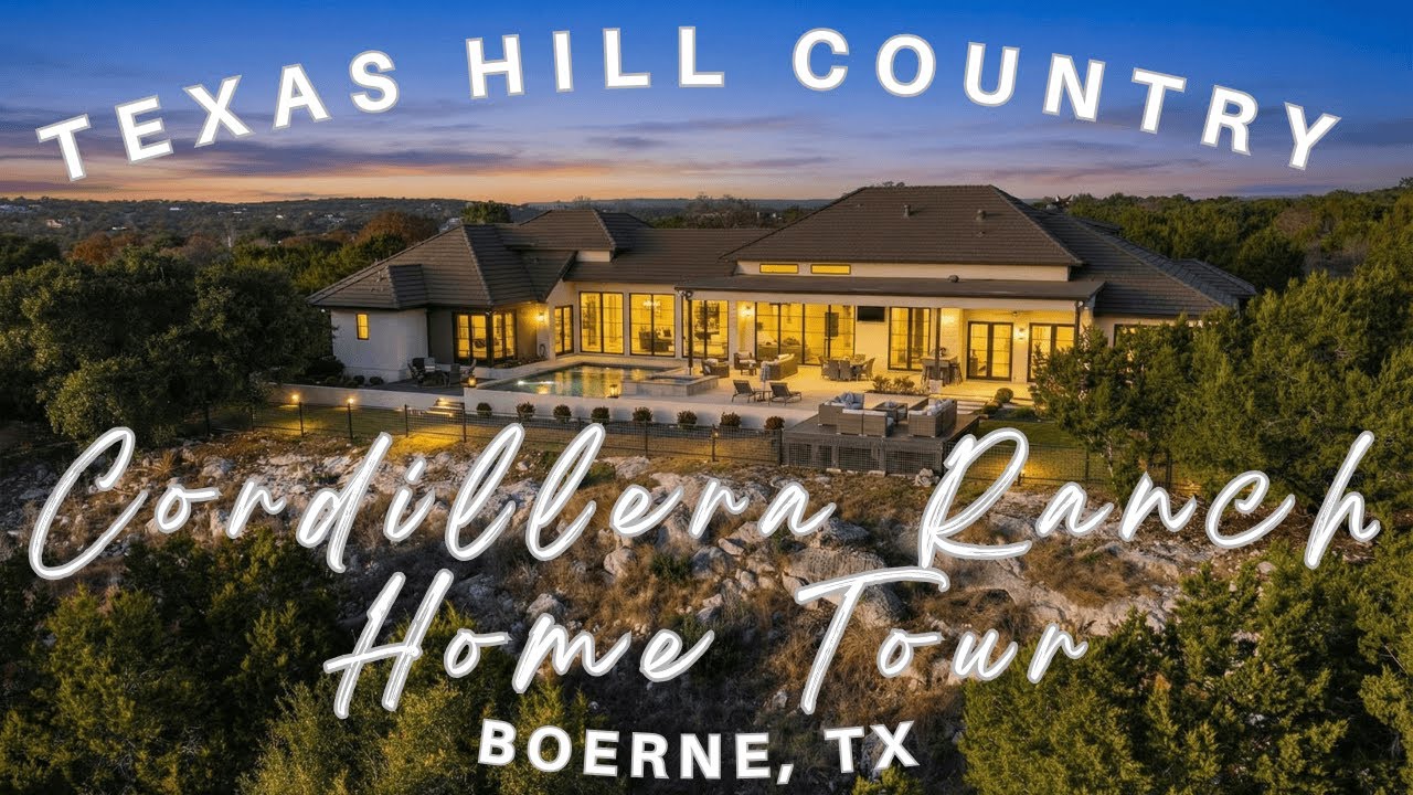 Inside a Private Texas Meg million Dollar Resort Style Estate In Cordillera Ranch - Boerne Luxury