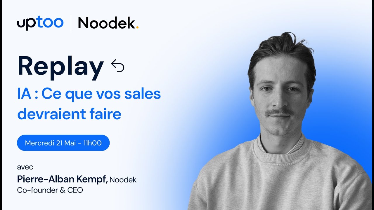 Comment d&eacute;ployer l&rsquo;IA dans son &eacute;quipe commerciale en 3 mois ?