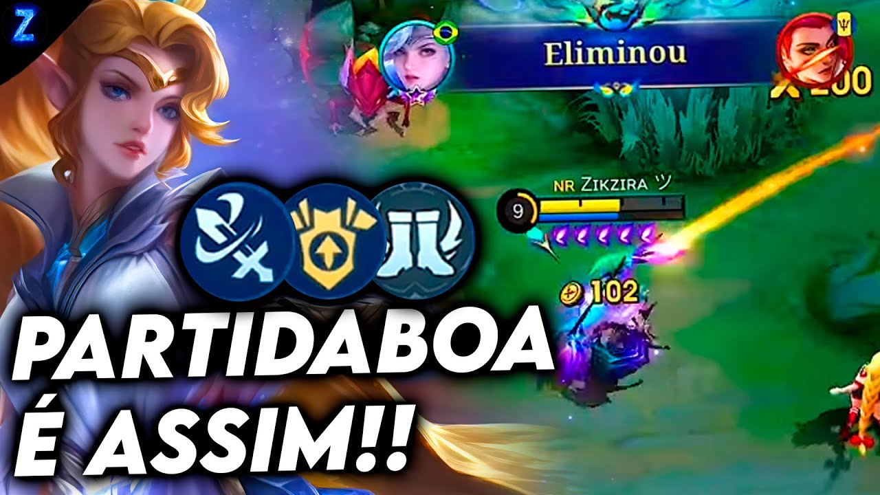 ESSA PARTIDA TA MELHOR QUE NETFLIX - MIYA GAMEPLAY | Mobile Legends