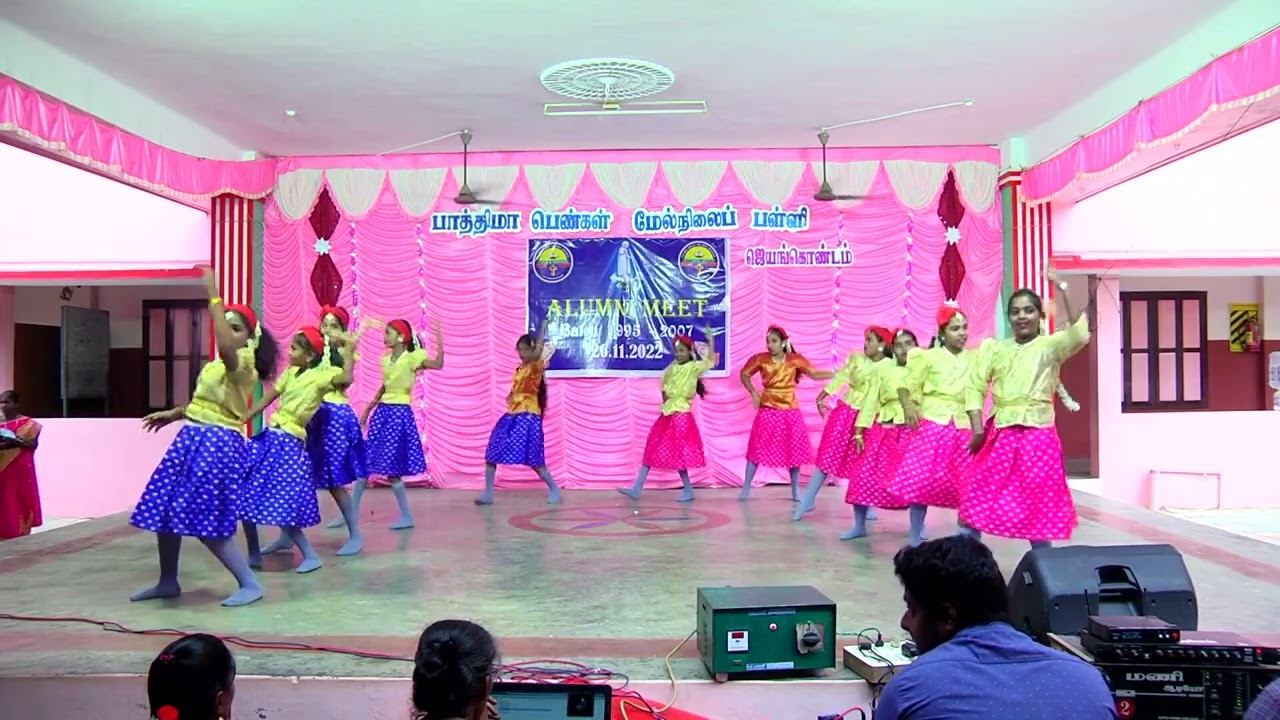 Chinna poongavanam Chinna brunthavanam song - Performance ||Fathima Girls'.Hr.Sec.School,Jayankondam