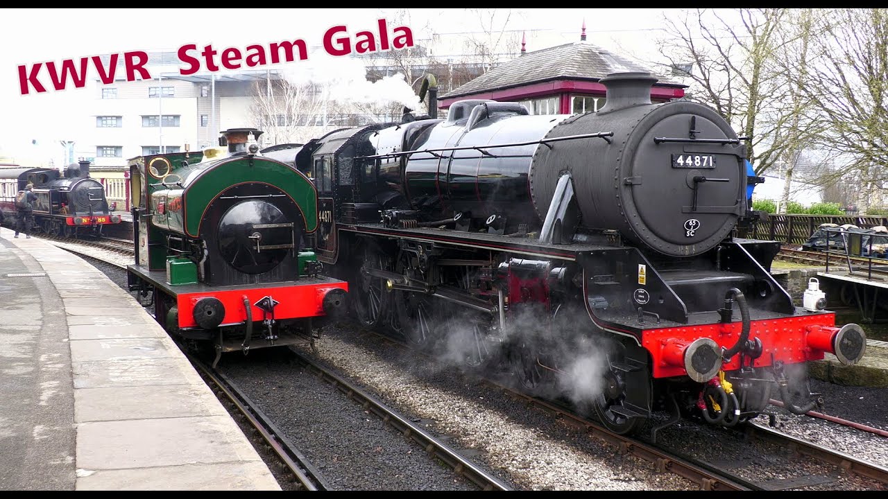 GREAT day at the Keighley & Worth Valley Rly 'The Steam Gala'!! Part ONE! 22nd March 2025