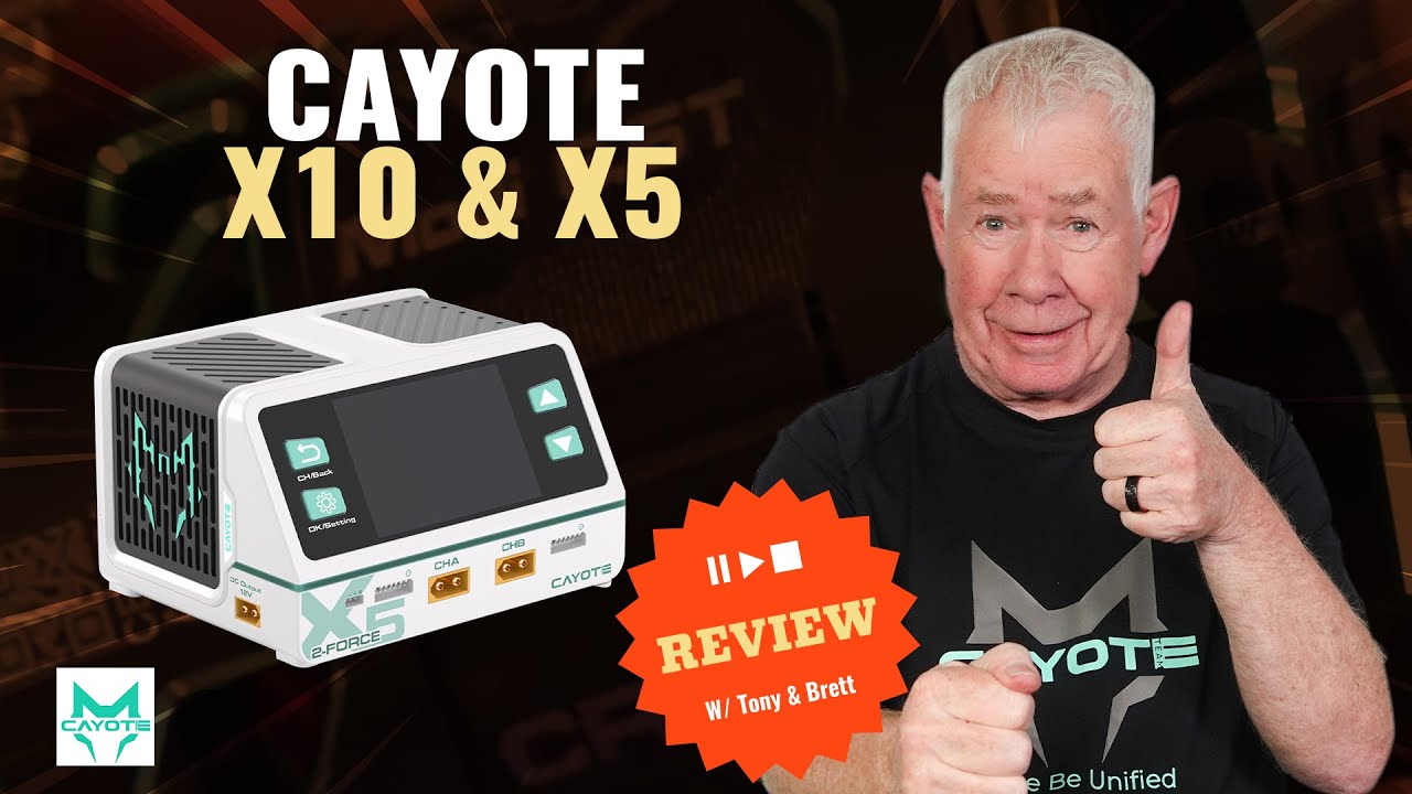 Регулятор скорости CAYOTE Crest X10 Evo и зарядное устройство X5 | #askhearns