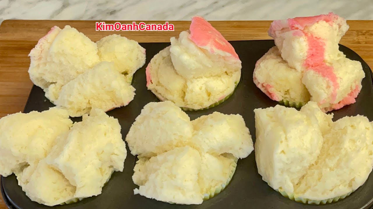 Bánh Thuẫn Hấp Nở Xốp Mềm Mịn|Công Thức Chuẩn Đơn Giản Nhất Bánh Không Bị Khô