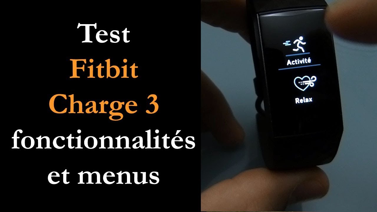 Test Fitbit Charge 3