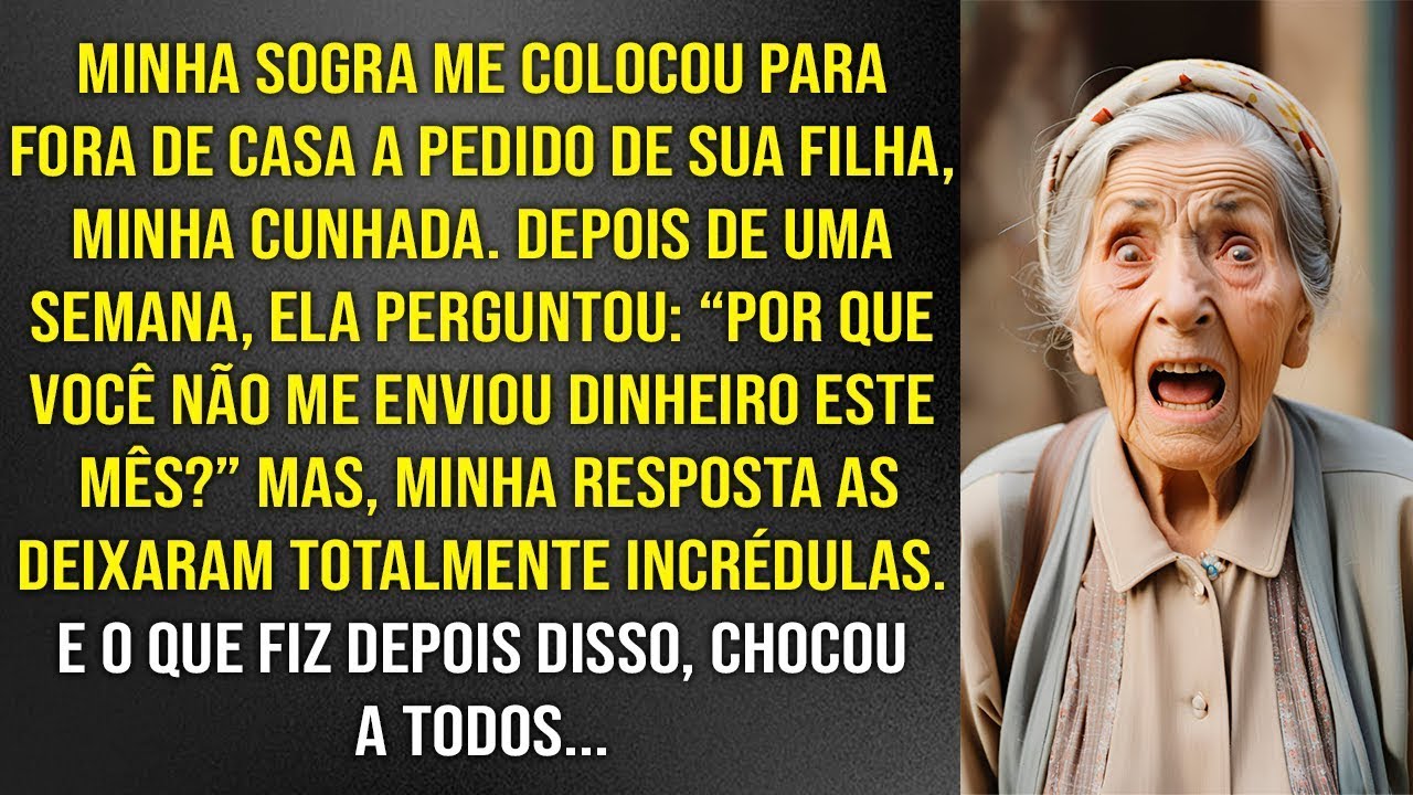 Minha sogra me expulsou e depois exigiu dinheiro! Minha resposta chocante a deixou sem palavras!