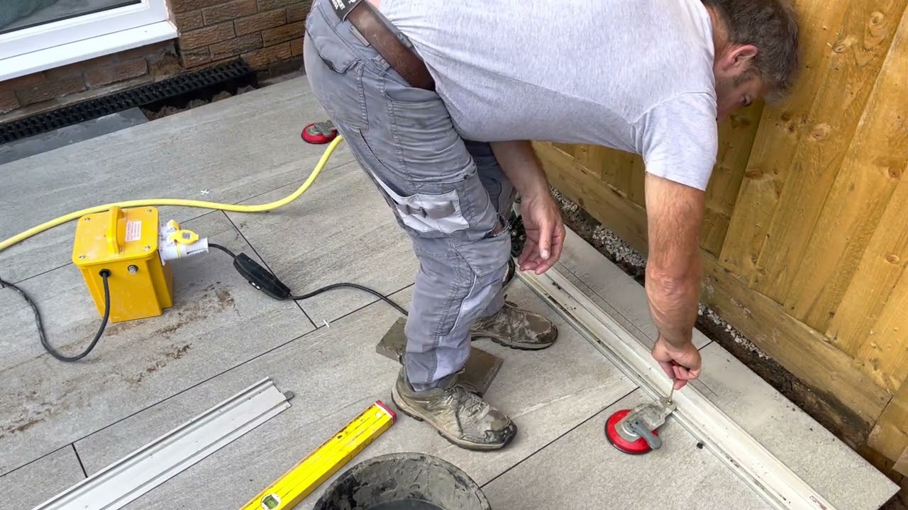 Cutting Porcelain Overlay In Real Time With A Rubi TC125