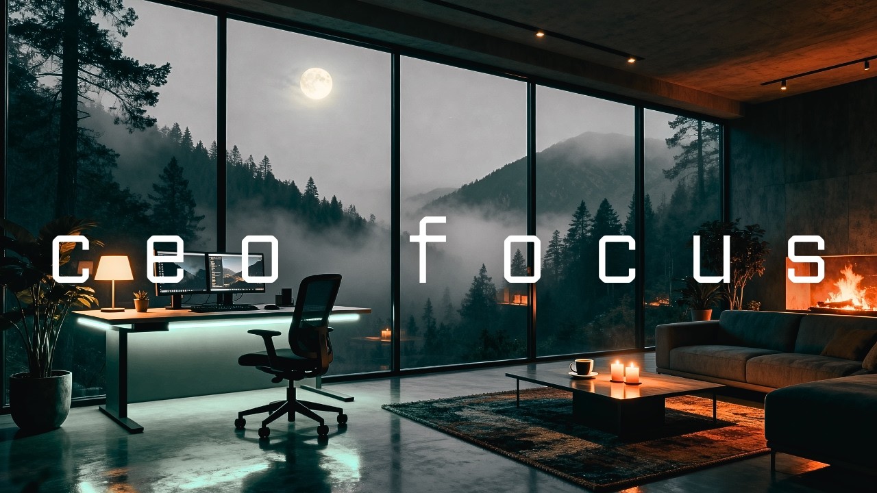 Acoustic Stillness | Deep Work Ambient & Field Recordings for CEO Focus, Study & Flow State