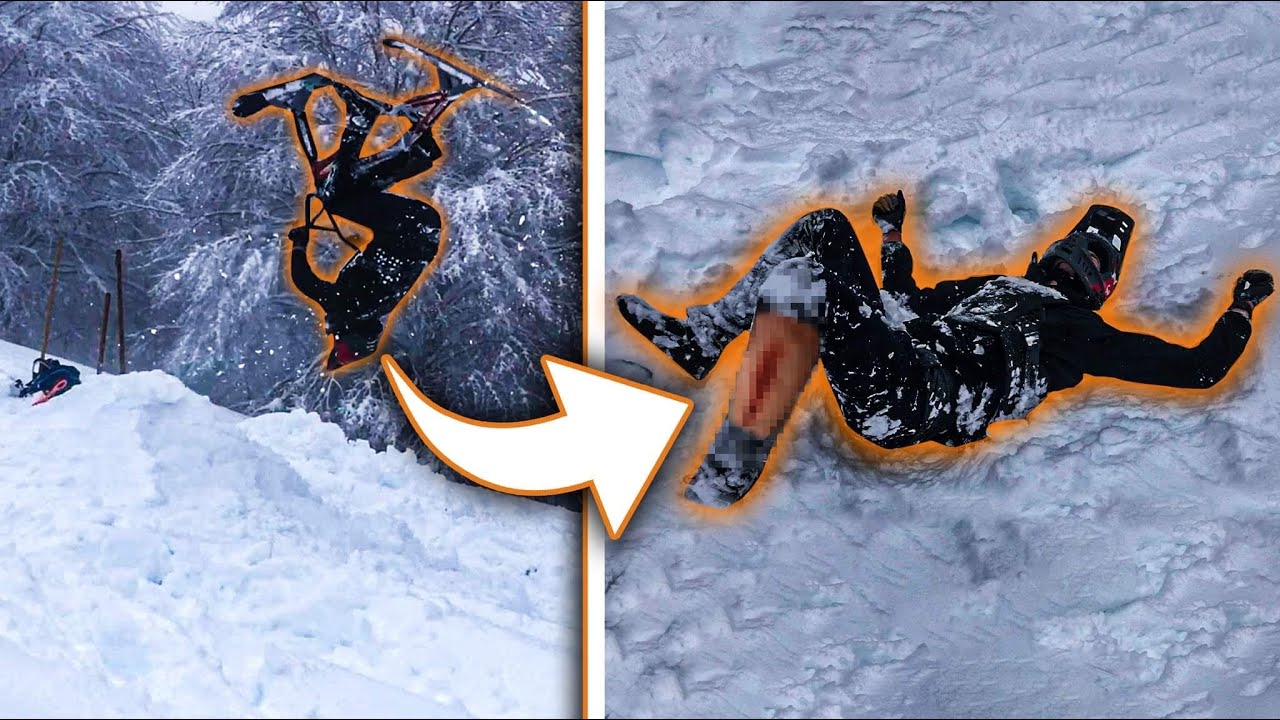 Je teste un BMX de Neige ! Mauvaise idée ? 🤕