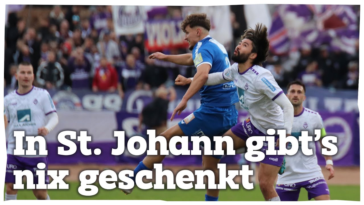 In St. Johann gibt's nix geschenkt