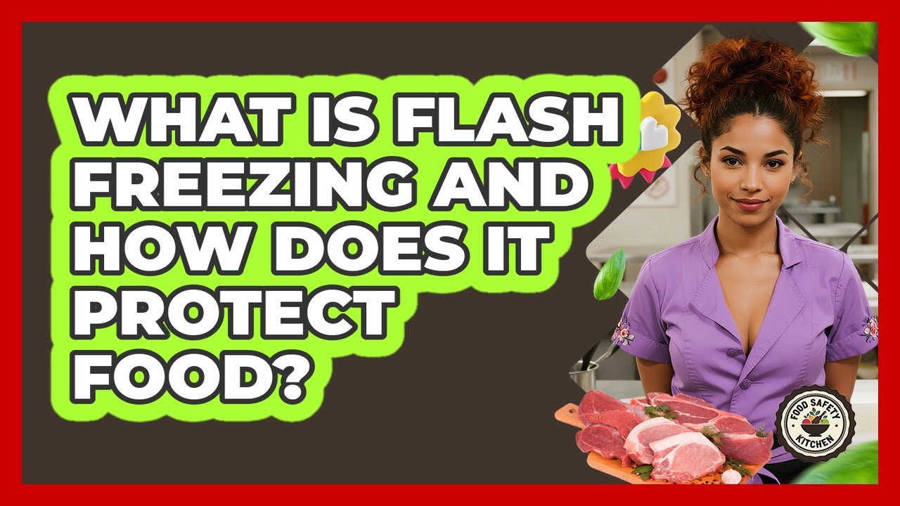 What Is Flash Freezing And How Does It Protect Food? - Food Safety Kitchen