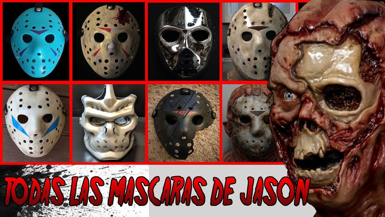 TODAS LAS MASCARAS DE JASON VOORHEES - MaxiLunaPMY