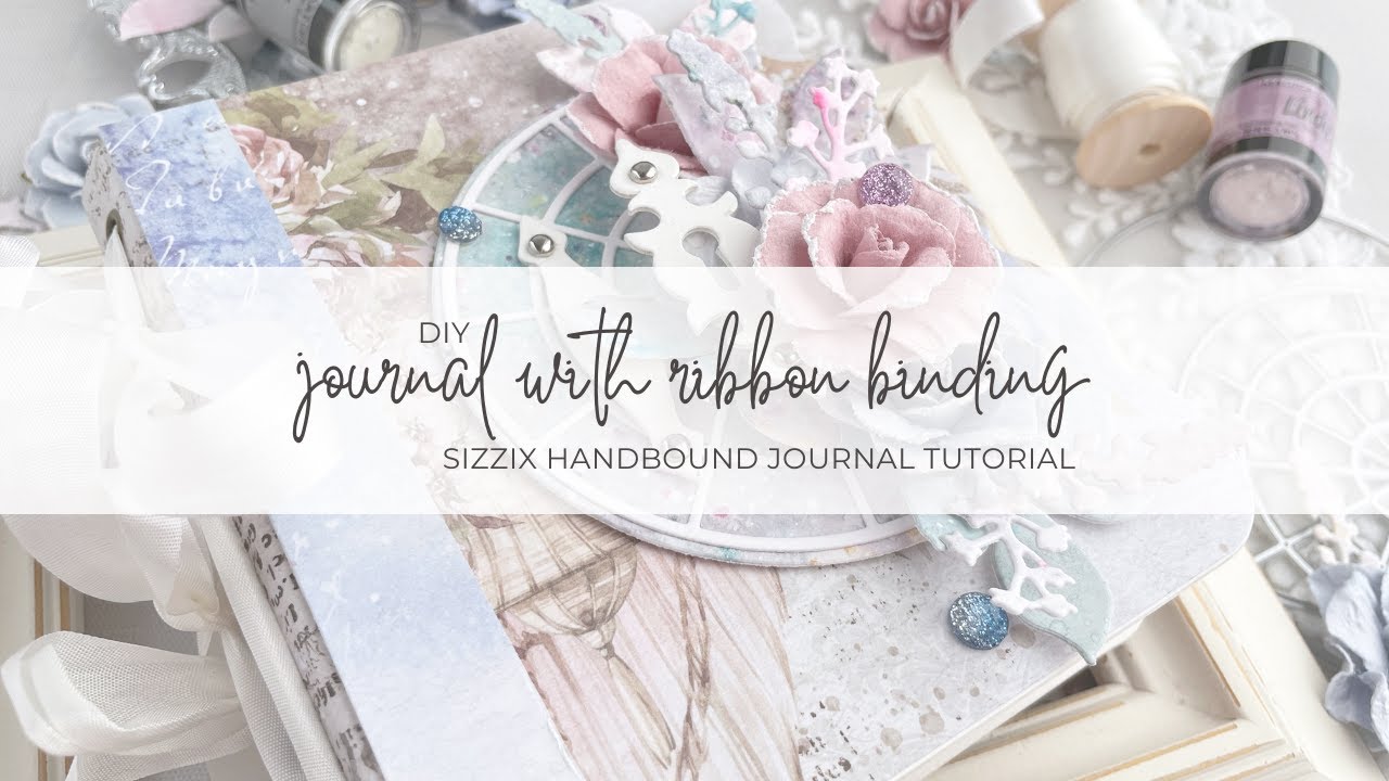 DIY Swatch Journal with Ribbon Book Binding