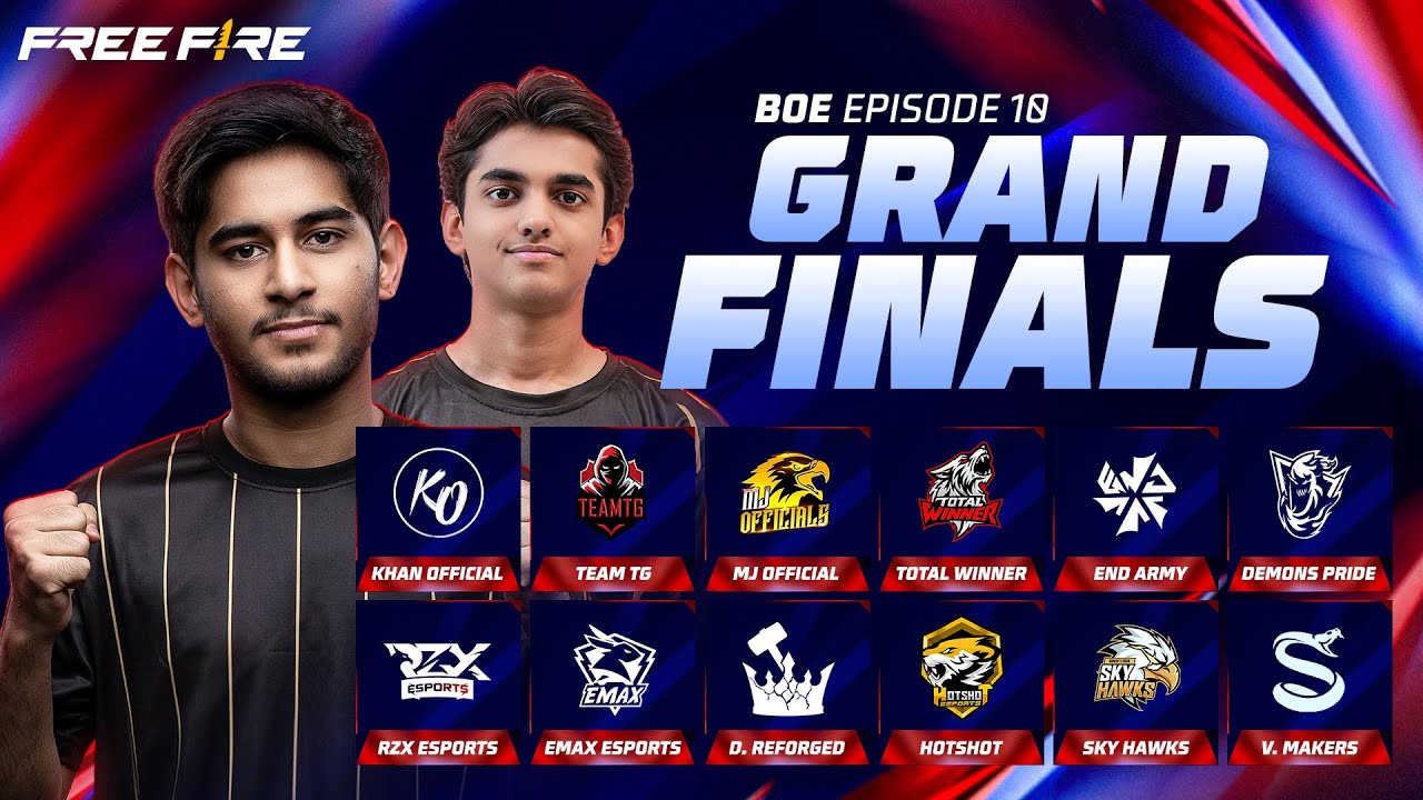 Battle of Elites EP-10 | Grand Finals🔥| Powered by RAPTR Wallet | ‪@FreeFireEsportsPakistan ‬