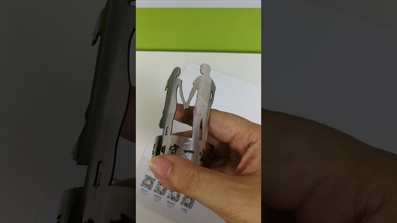 [LX Laser Tech.] Laser cutting stainless steel crafts, multi-functional laser tube cutting machine