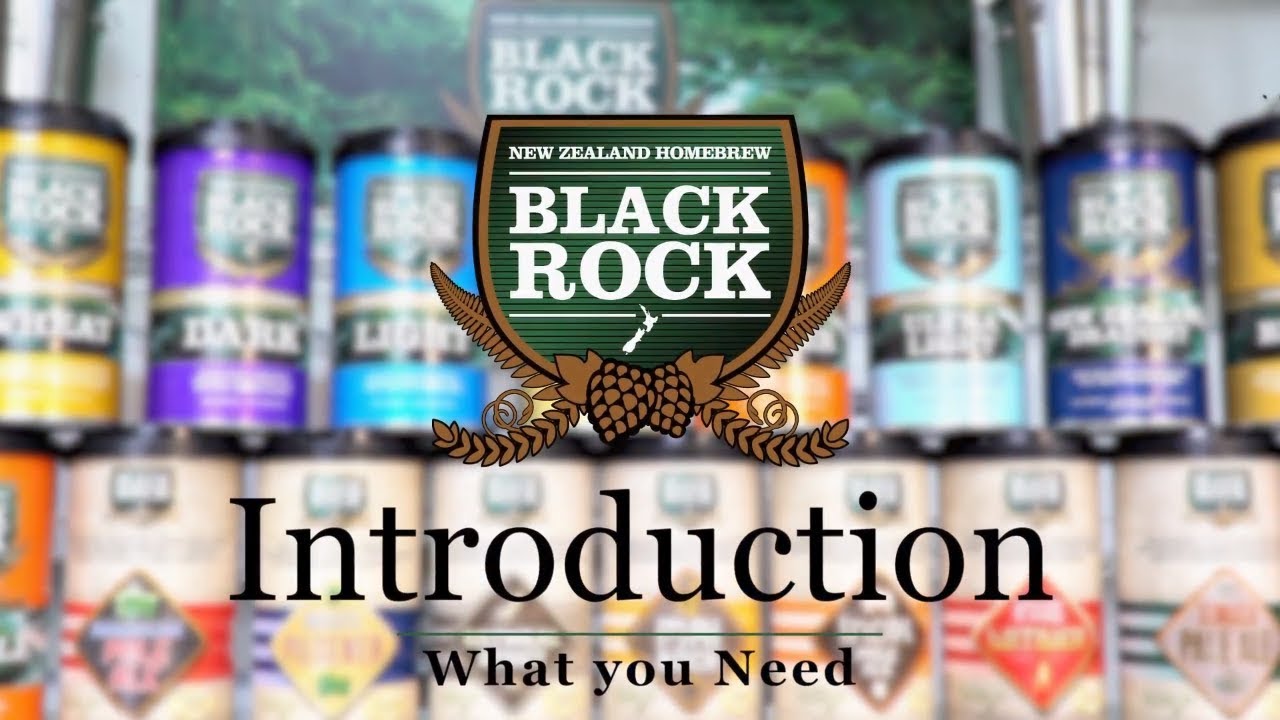 Black Rock Brewing 101: Lesson 1 - Introduction to Black Rock Brewing Ingredients and Kits
