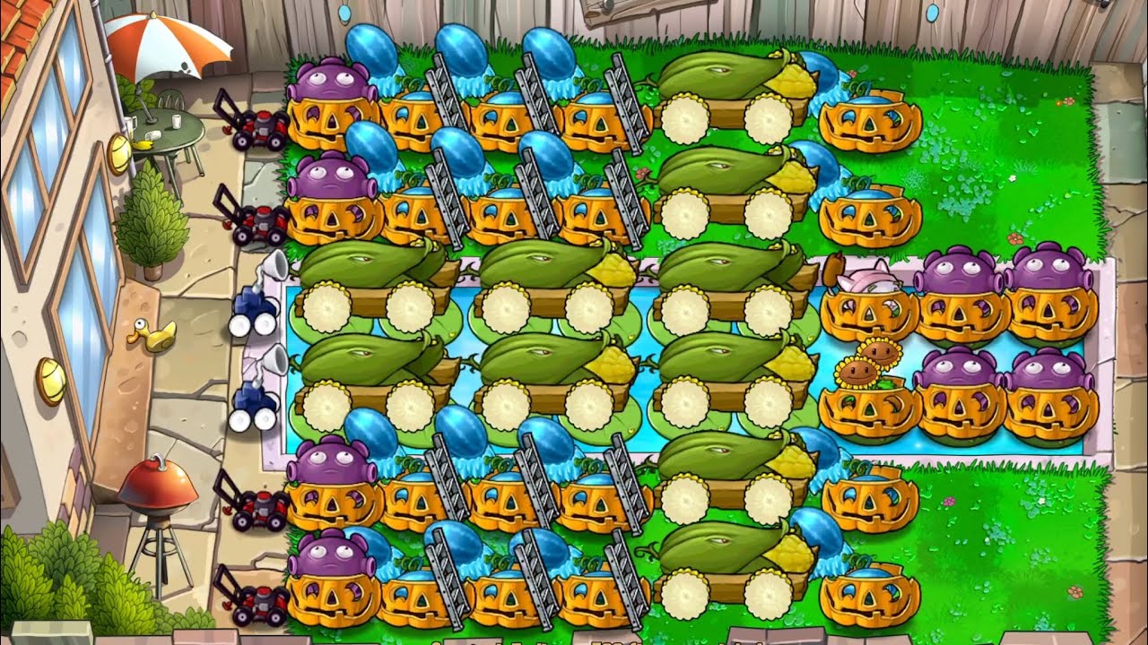 Plants vs. Zombies HD (iPad) - Survival Endless ⚡️500 - 508 Flags