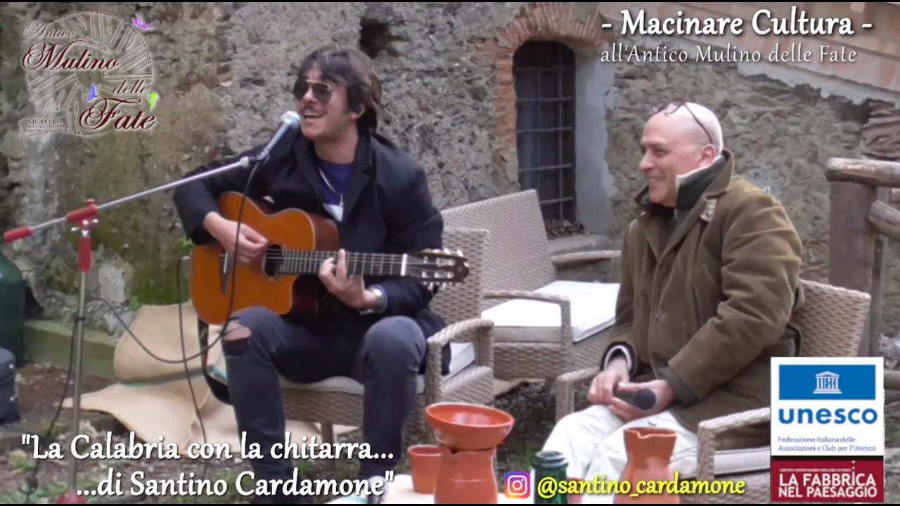 LA CALABRIA CON LA CHITARRA..., DI SANTINO CARDAMONE - 🥰MACINARE CULTURA - ANTICO MULINO DELLE FATE