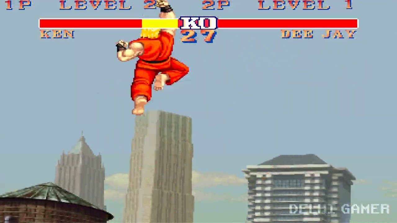 Ken vs Dee Jay Epic Last Sec Fight - Street Fighter II