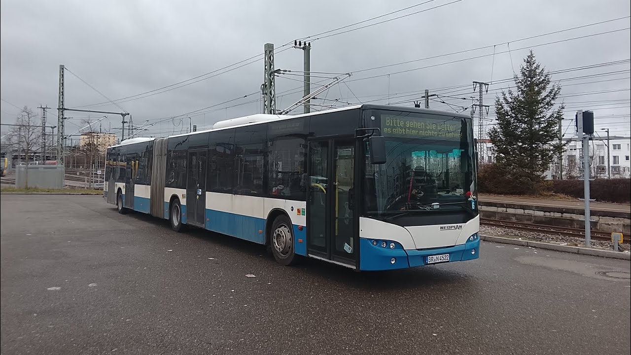 Mitfahrt: Neoplan N4522 Centroliner Evolution SEV R46E nach Dettenhausen 