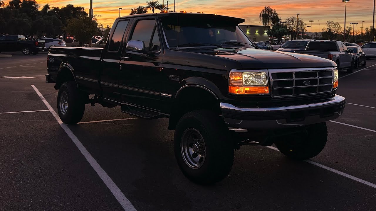 96 OBS Ford F250 Headlight Restoration 