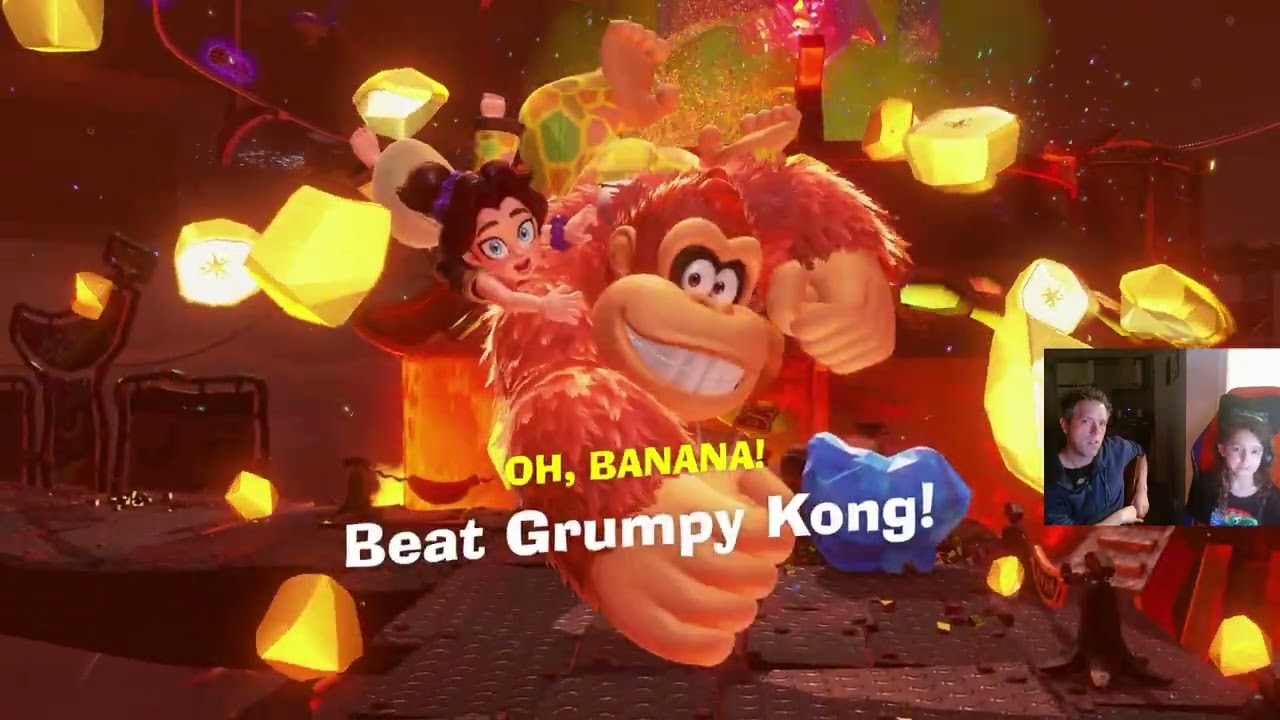 Perrin and Dad Play DK Bananza! P6